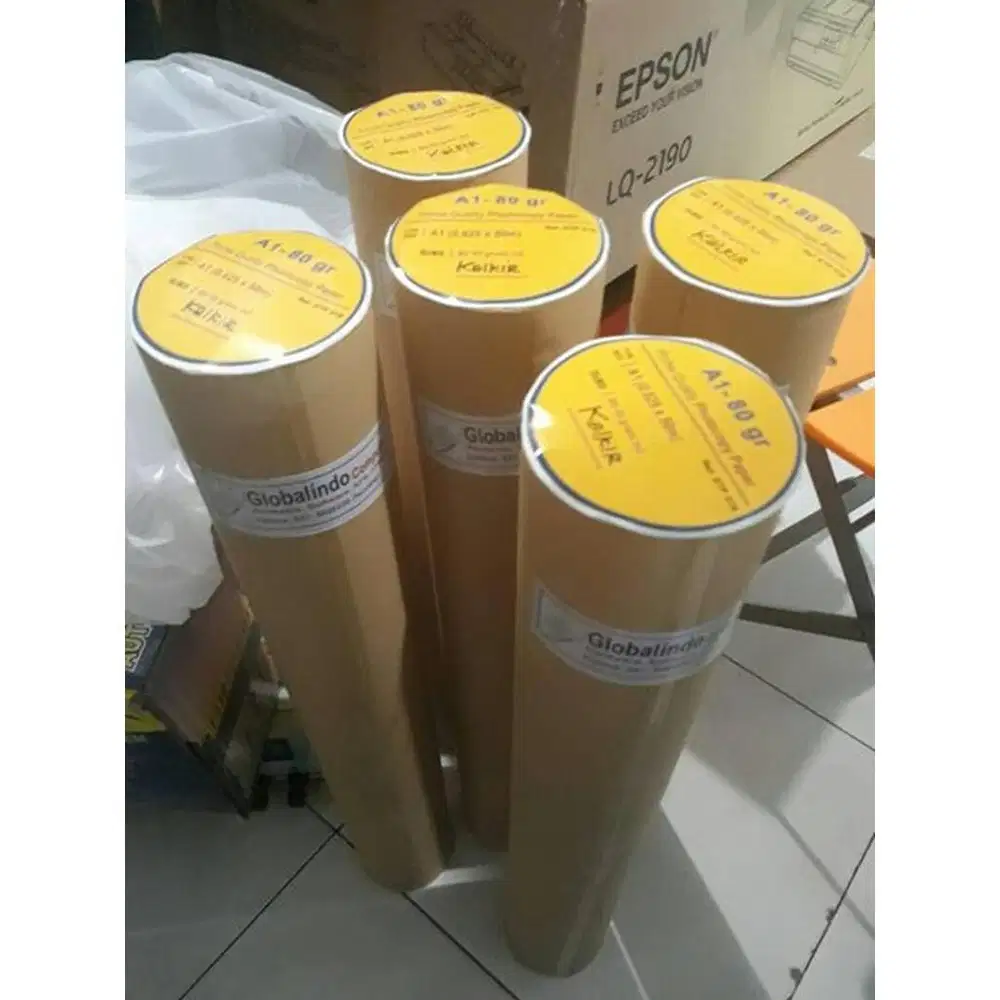 Ready Stock Kertas Kalkir A1 80gr 50m Surabaya