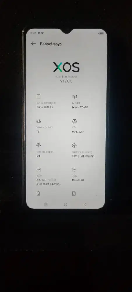 infinix hot 30i 8+8/128GB