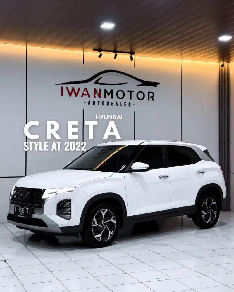 Tangan Pertama! Hyundai Creta Style 1.5 AT Tahun 2022
