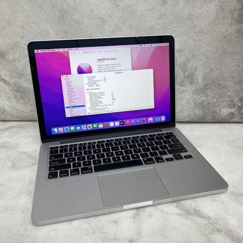 MacBook Pro 13 inch 2014  RAM 8 GB Storage 128GB Intel core i5 2.6GHz