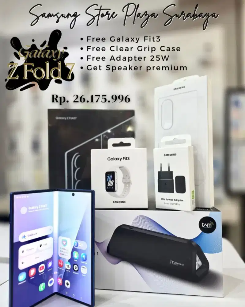 PROMO EPIC SPESIAL ZFOLD 7 GARANSI RESMI CICILAN 0% 24BLN