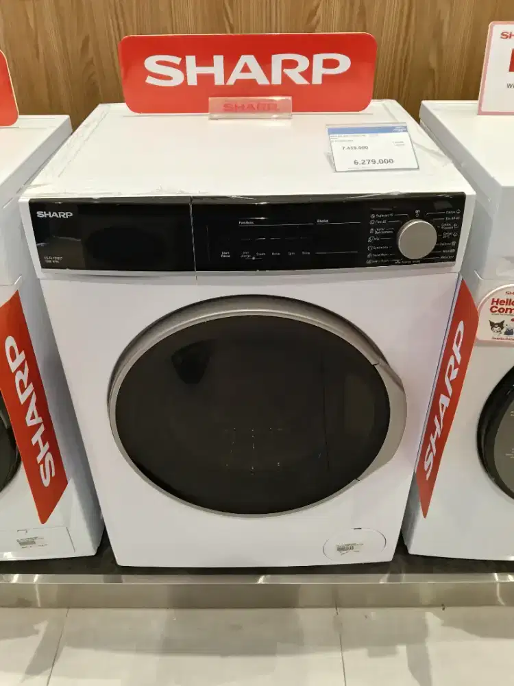 Kredit mesin cuci sharp 1 tanbung hanya dengan KTP