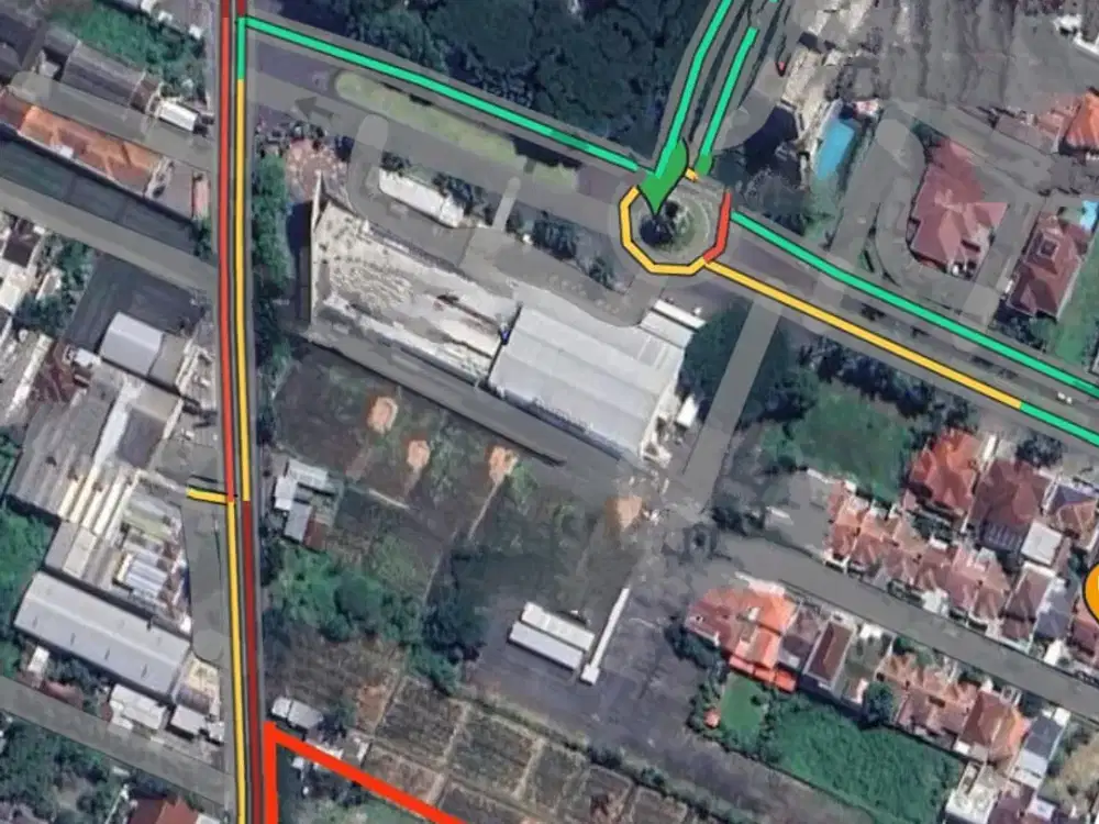 Dijual Tanah Bangunan Komersial Area Blimbing Malang