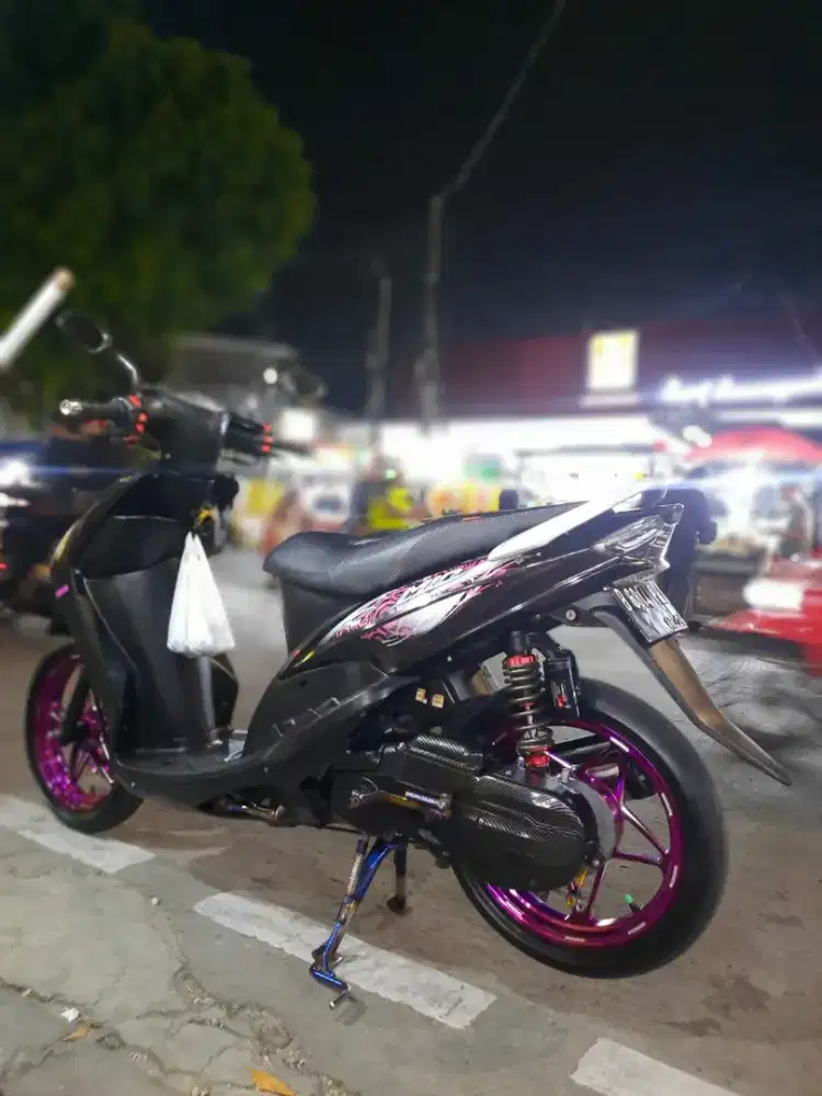 Yamaha mio smile sudah ganteng siap mejeng