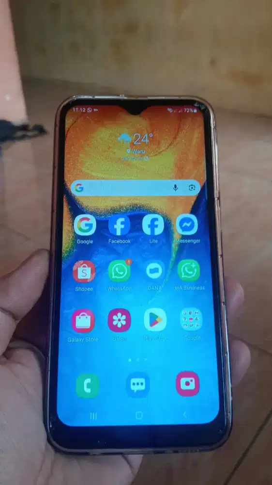 SAMSUNG A20 RAM 3/32 fungsi semua normal