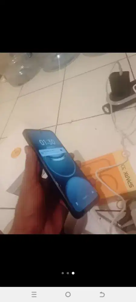 Tecno spark 30c baru 4 bulan
