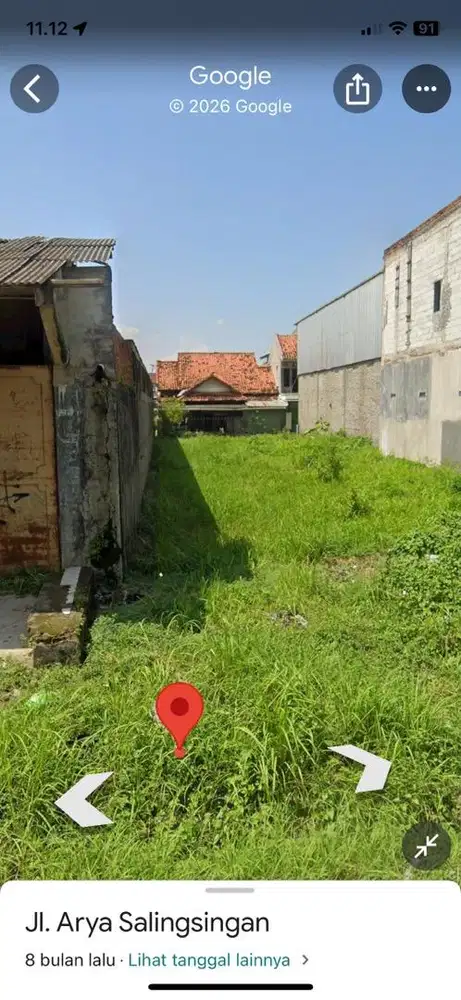 tanah pinggir jalan 12.700m2