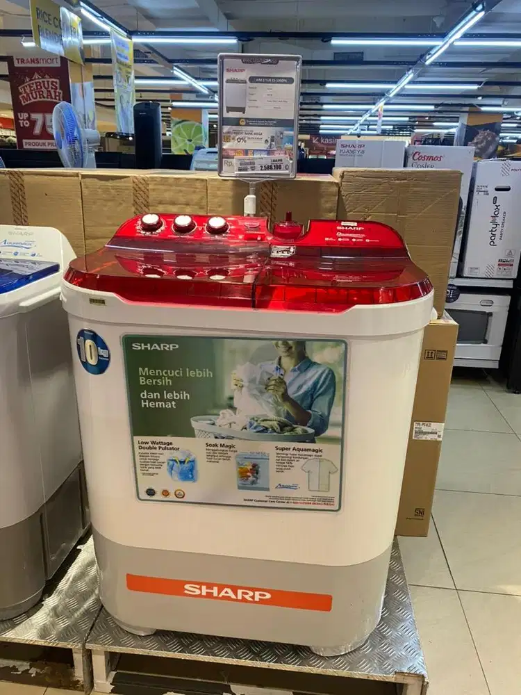 PROMO CICILAN MESIN CUCI SHARP