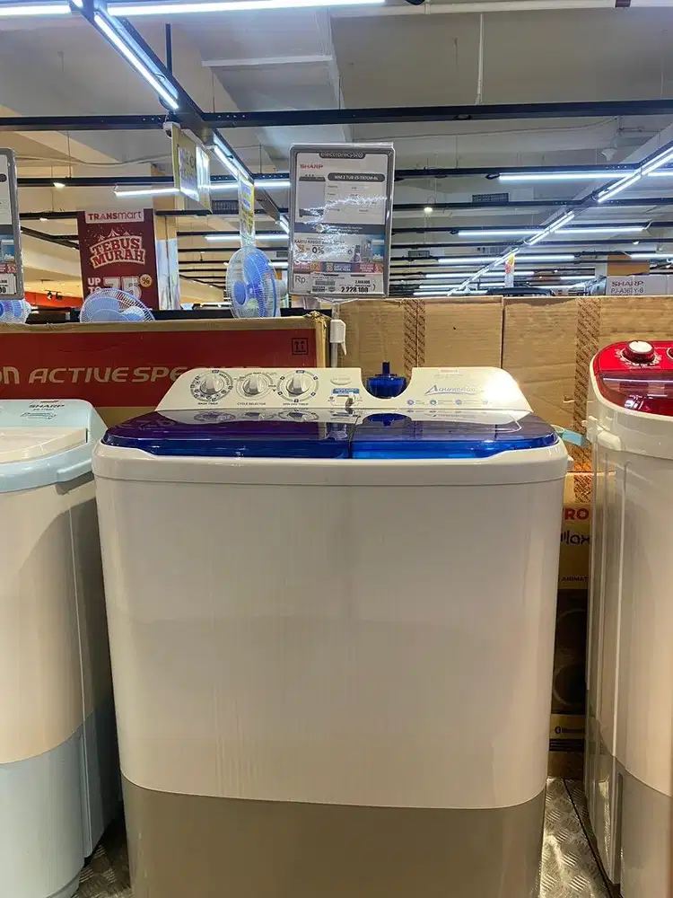 PROMO CICILAN MESIN CUCI SHARP 2
