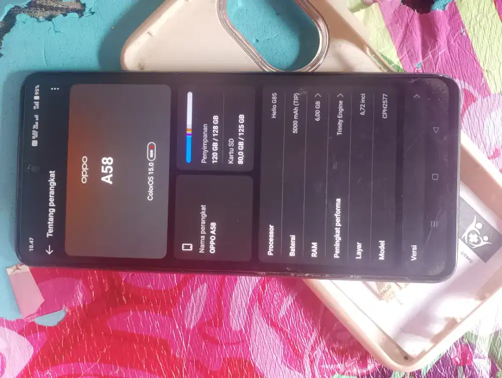 oppo a58 6+6 / 128 gb