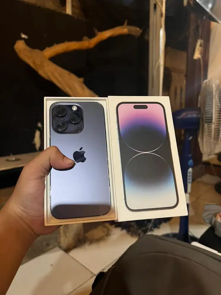 Iphone 14 pro 128 iBox mulus fullset ori
