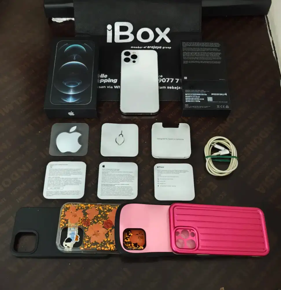 Iphone 12 Pro 128gb IBOX Resmi Fullset original mulus terawat