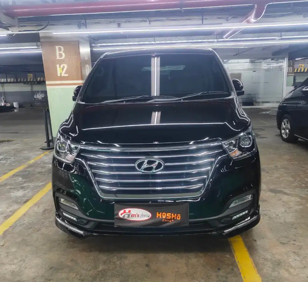 KM LOW HYUNDAI H1 ROYALE SOLAR DIESEL 2020 HITAM