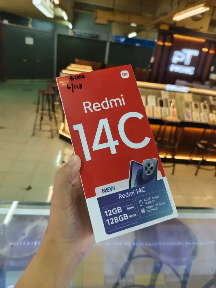 PROMO REDMI 14C 6/128 NEW GARANSI RESMI