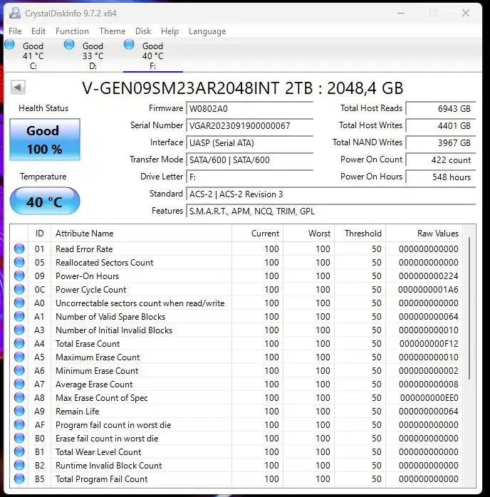 SSD VGen Platinum 2tb (2 Terabyte)