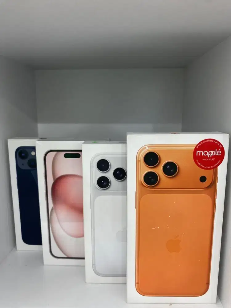 READY IPHONE 17 PRO/PROMAX DAN IPHONE 15 &13 128 IBOX NEW