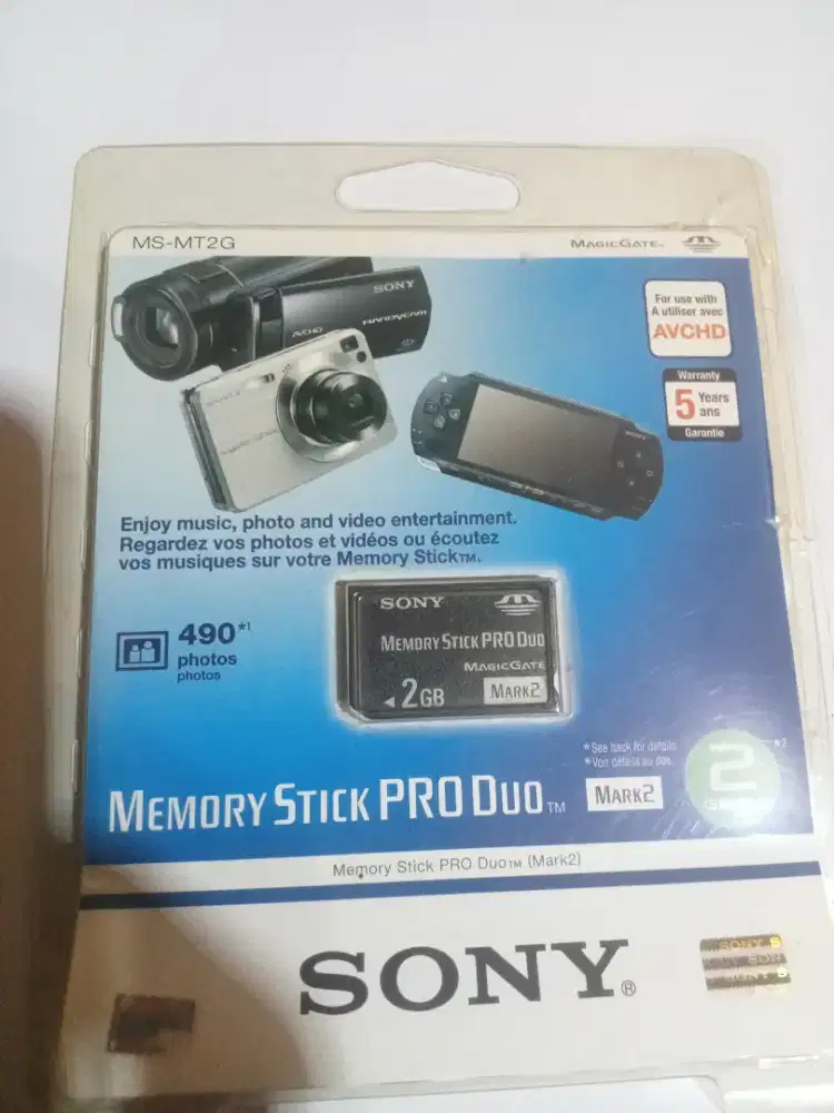 Memory STICK PRO DUO 2GB