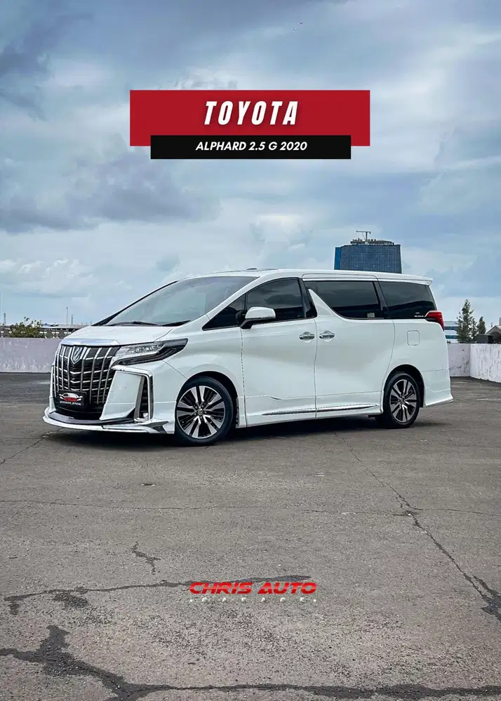Upgrade SC Modelista Ori, 2020 TSS TOYOTA ALPHARD 2.5 G ATPM / 2021