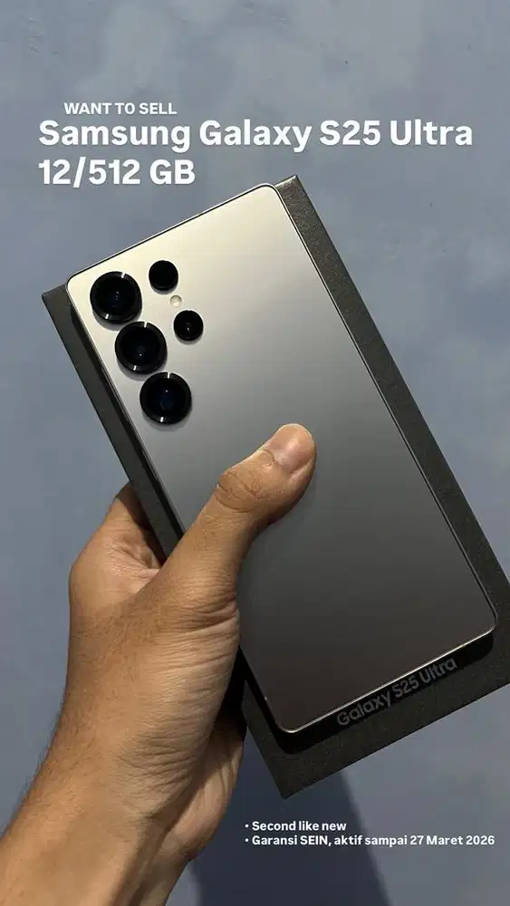 Samsung Galaxy S25 Ultra 12/512 GB Second Like New