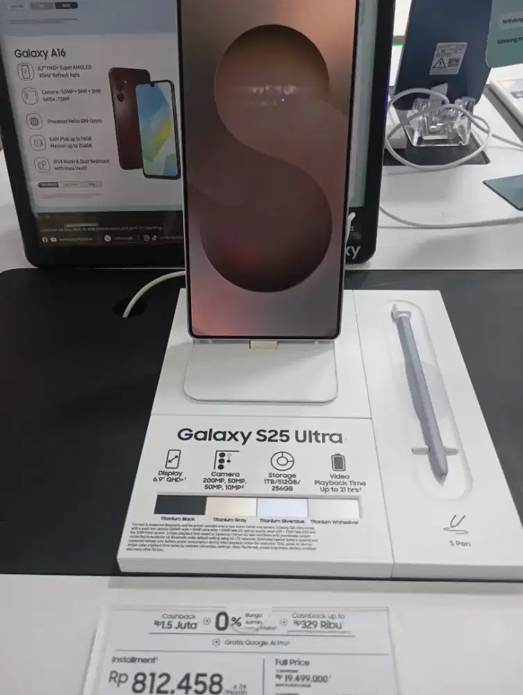 Upgrade ke Samsung Galaxy S25 Ultra! Promo 0% & Bebas 1–2x Cicilan