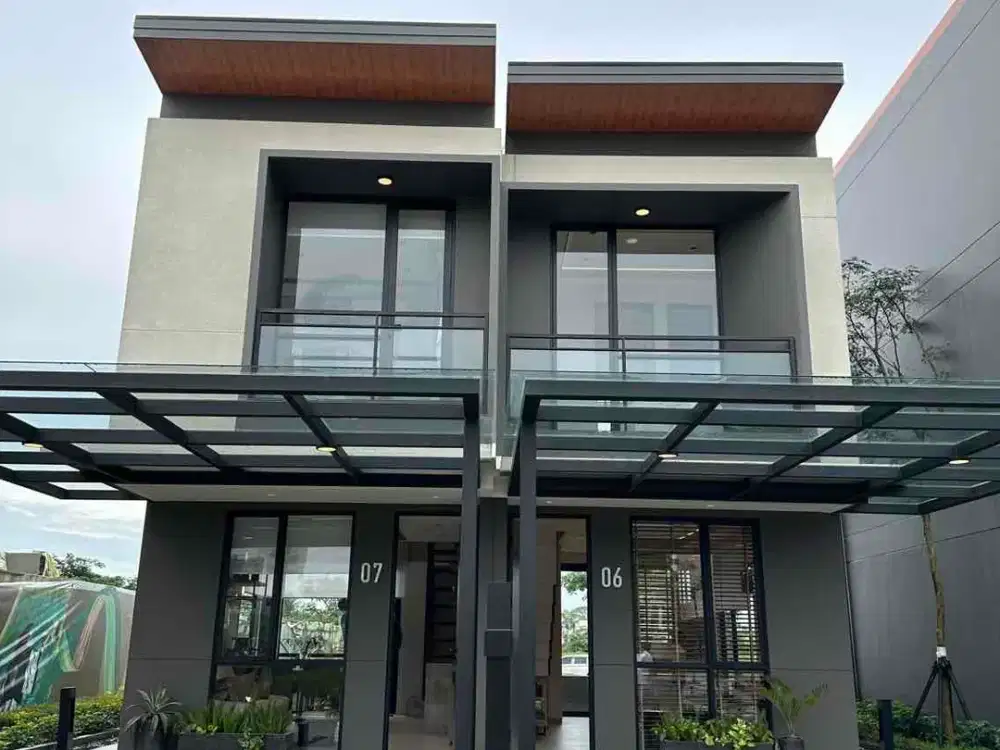 rumah murah 2 lantai Park Serpong