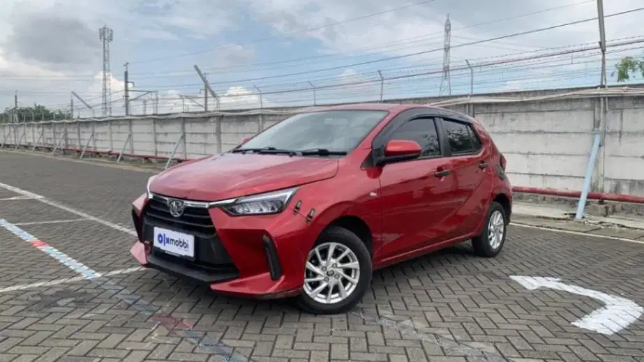 DP MURAH - Toyota Agya 1.2 G Bensin-AT 2024 Merah