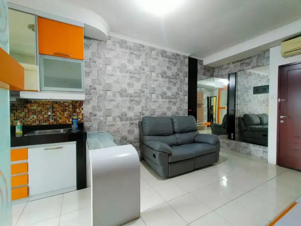 Disewakan 2BR Furnish Bagus di Apartemen Mediterania Garden 2, Tanjung Duren