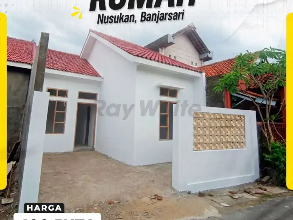 Dijual Rumah Baru Minimalis Harga Terjangkau di Nusukan Banjarsari