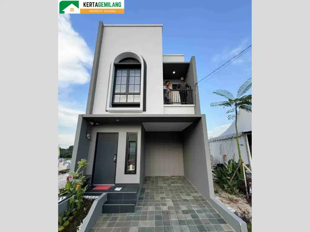 Rumah Fasilitas Mewah di Dekat Mall Depok | Cluster Z Hauz 2 Lantai Harganya 1 Lantai