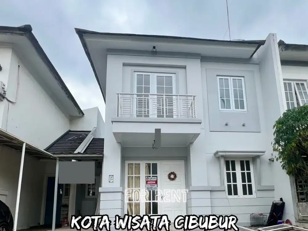 DISEWAKAN RUMAH DI KOTA WISATA CIBUBUR
