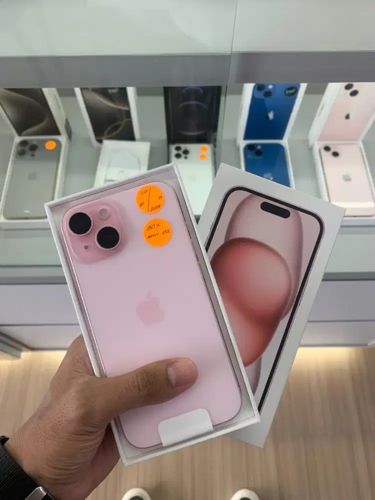 Ready iphone 15 ex resmi 128gb