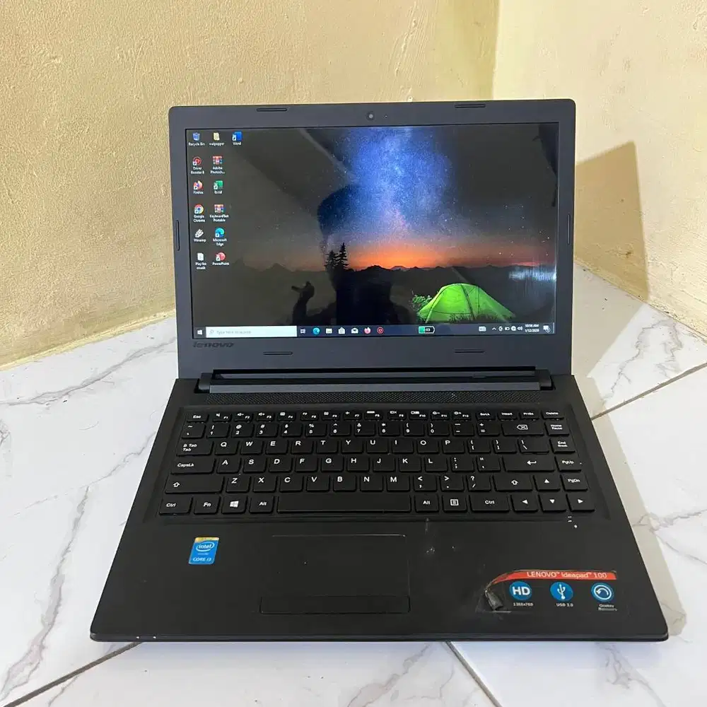 Lenovo Ideapad 100-14IBD Intel core i3 Gen 5 Ram 10GB HDD 1TB