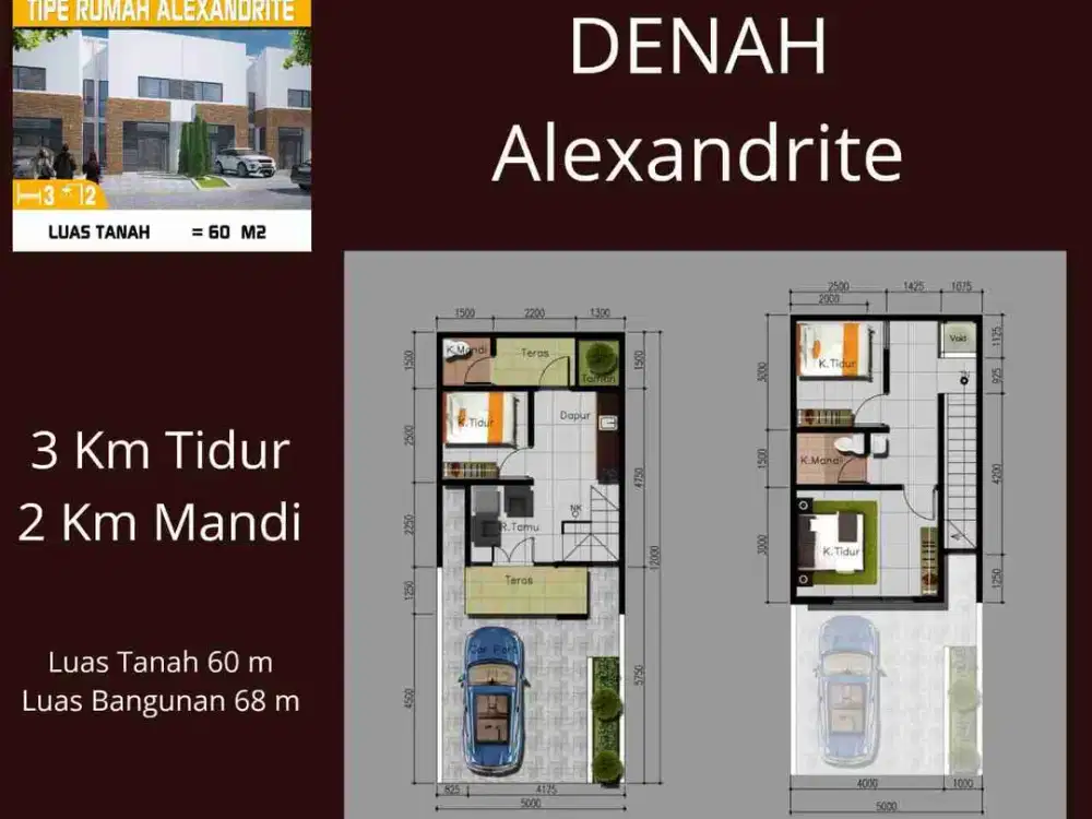 Rumah cantik strategis diciputat dekat ke Jakarta KPR ready stok