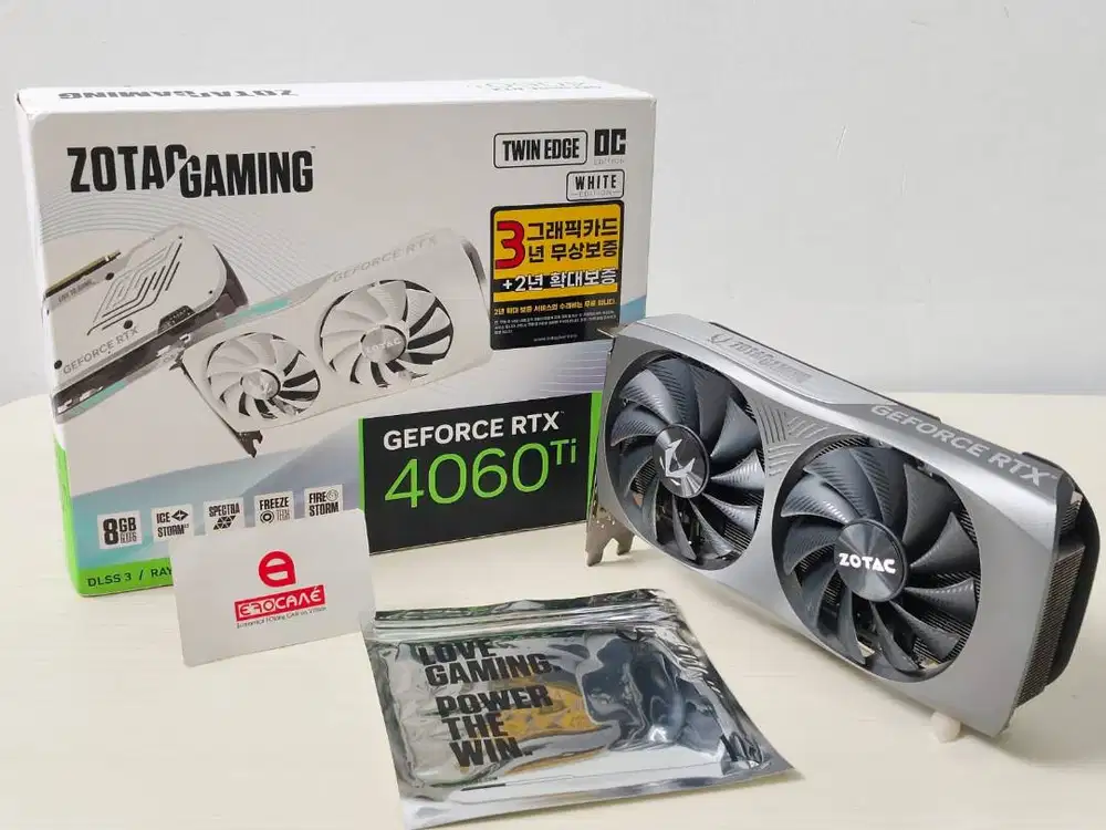 VGA ZOTAC Gaming GeForce RTX 4060 Ti 8GB GDDR6 128-bit