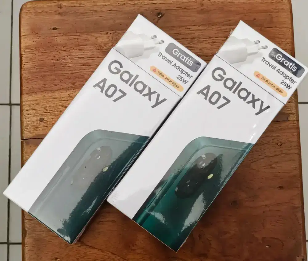 Samsung Galaxy A07 Ram 4/64 Green-100% Baru Fresh,Garansi Sein
