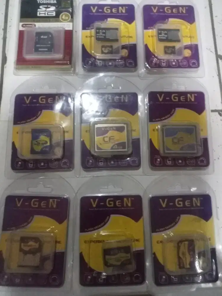 Memory VGEN DAN TOSHIBA BORONGAN