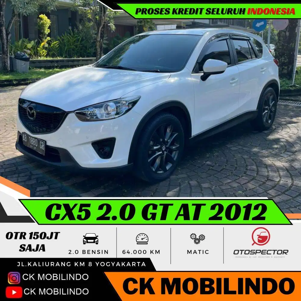 Mazda CX5 GT Matic 2012 Plat AB ANTIK ISTIMEWA DP Minim Xtrail