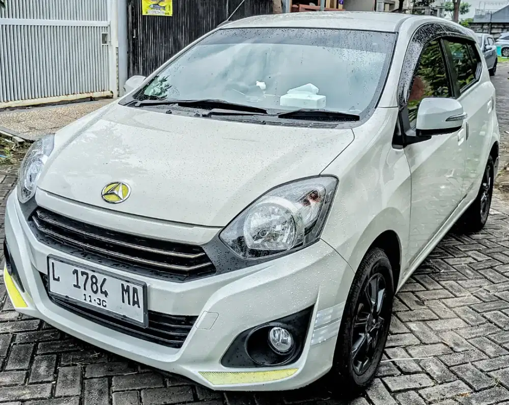 D. Ayla X Manual Putih 2020 Low Kilometer