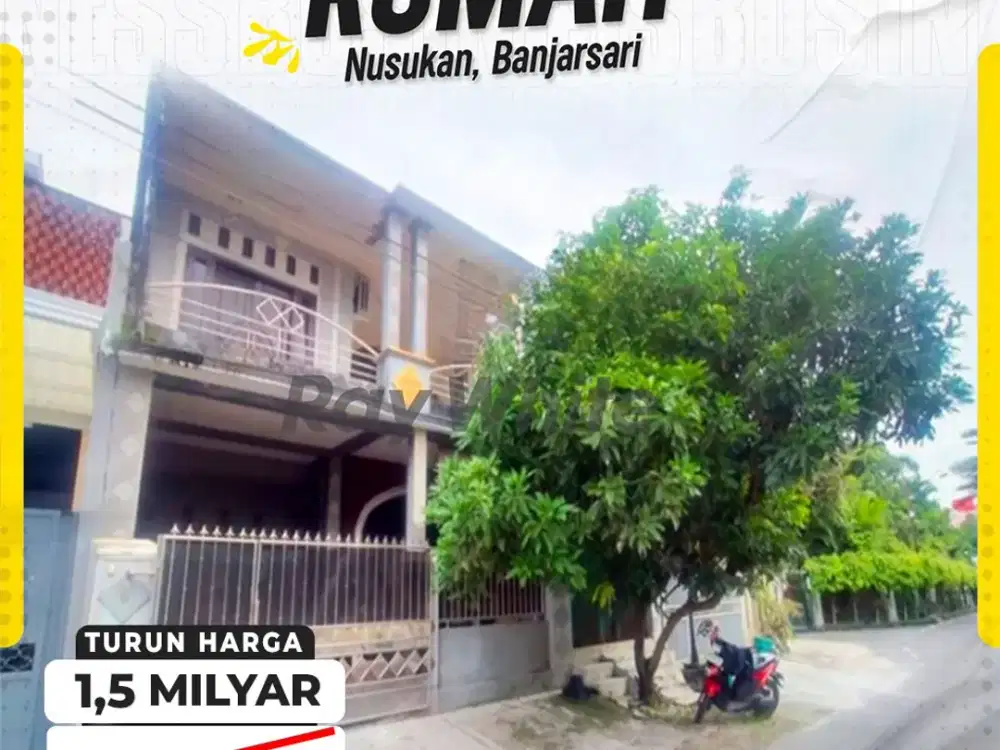 Turun Harga Rumah 4kamar 2Lantai dekat Ps Nusukan Banjarsari Solo