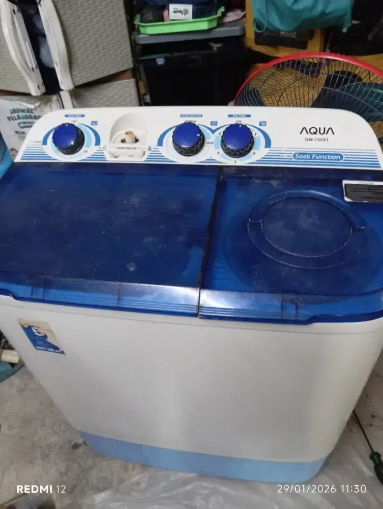 mesin cuci 2 tabung 8 kg normal dan murah