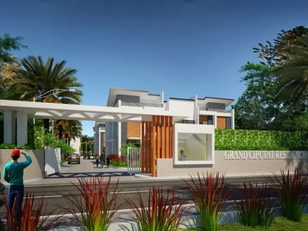 Rumah mewah strategis ditengah kota Ciputat KPR akad ready stok