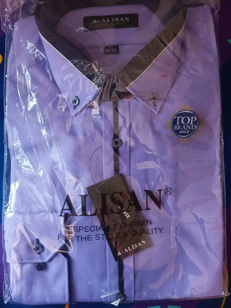 Kemeja alisan slimfit