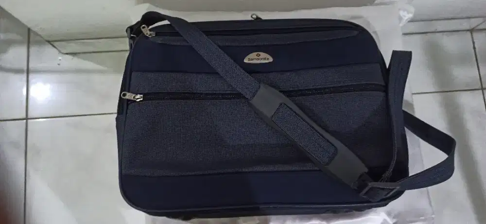 SAMSONITE Slingbag canvas Biru origin