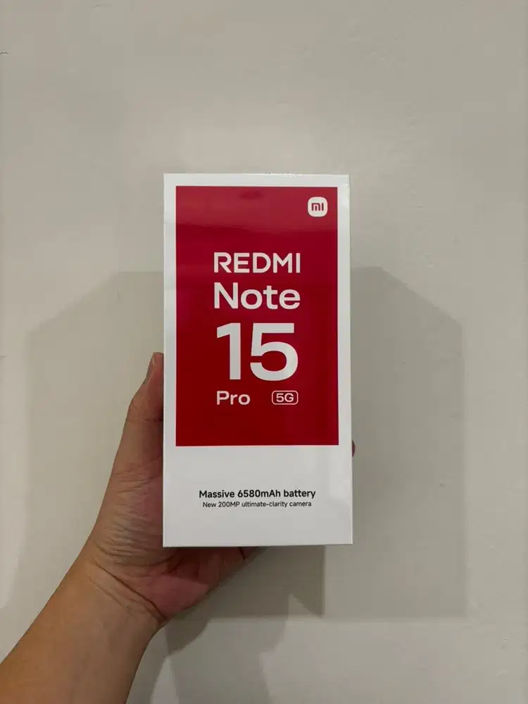 {BARU} Redmi Note 15 Pro 5G 8/256, SEGEL Garansi Resmi, Bisa COD