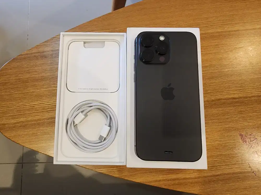 IPhone 15 promax 256 gb black