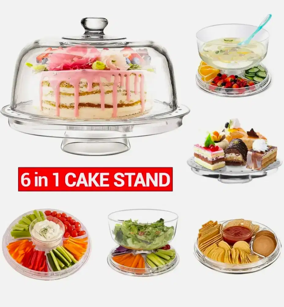 Krishome 6 in 1 cake Stand