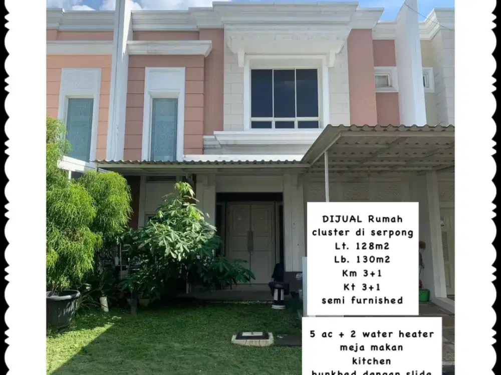 Dijual Cepat Rumah 2 Lantai di Cluster Flaminggo By Rumah Chinida