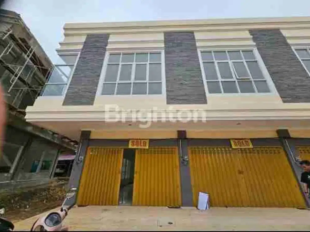 DISEWAKAN RUKO KM 8 SIAP HUNI PARKIRAN LUAS