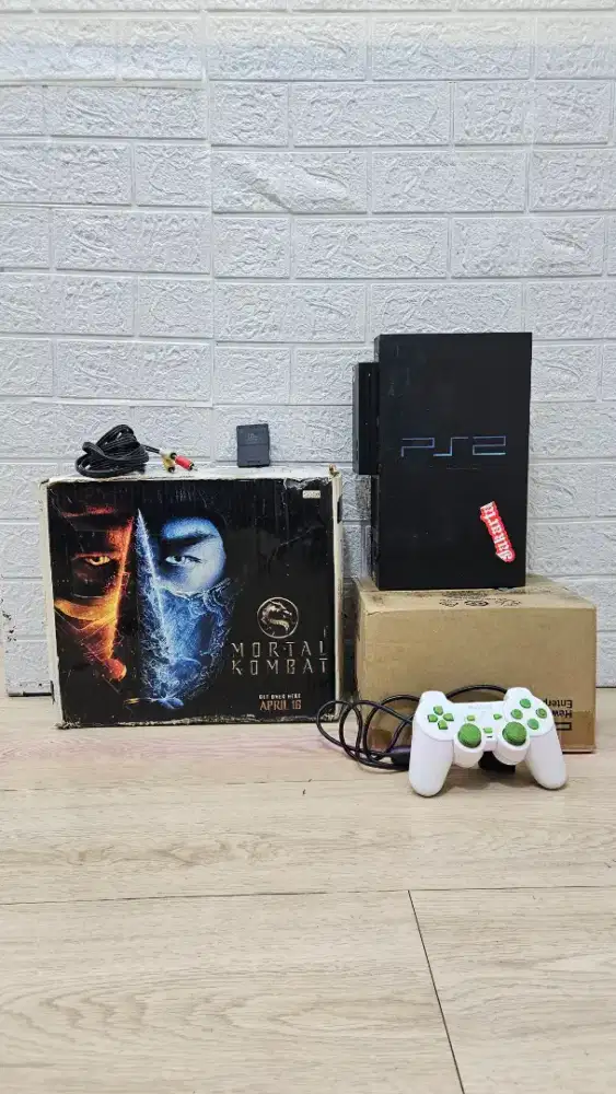 PlayStation/PS 2 HDD 80GB Internal | Fullset l seri CPH 39001l 54 game