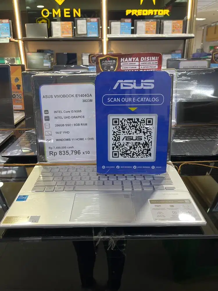 Kredit Laptop Asus Vivobook tanpa Dp